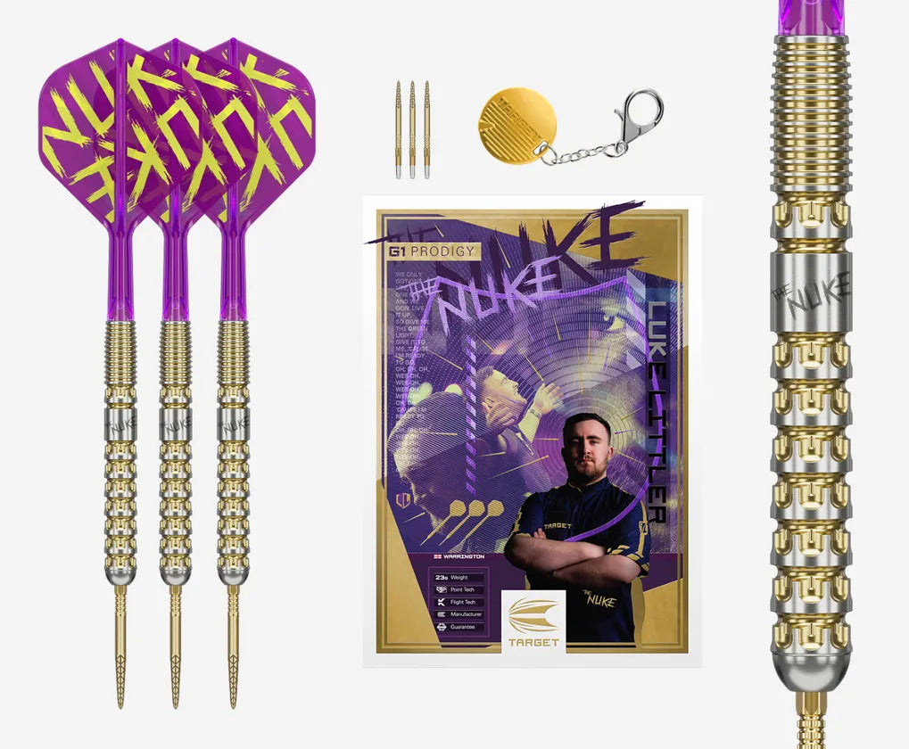 Luke Littler Gen 1 SP 90% tungsten prodigy