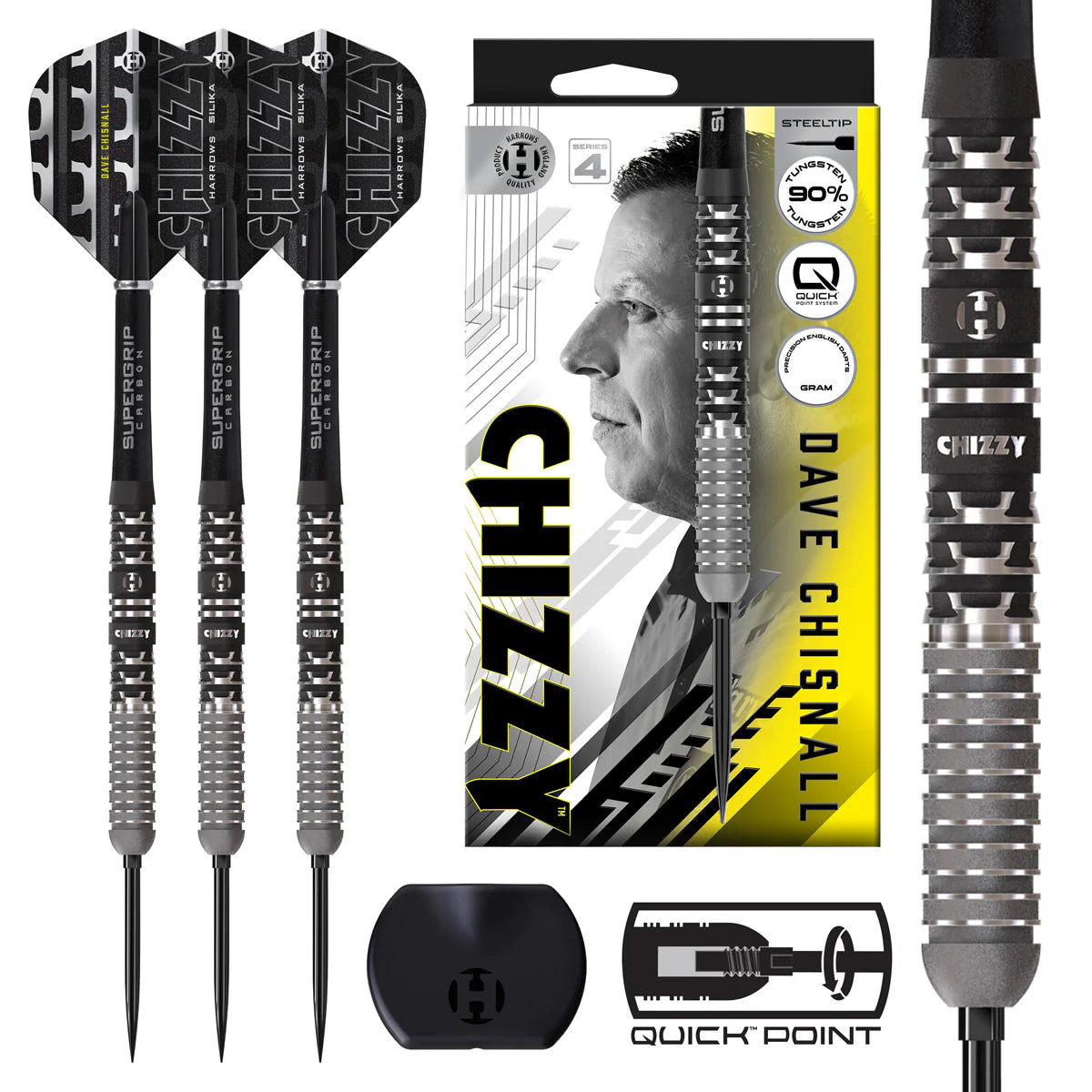 Chizzy 90% Series 4 Quick Point Darts