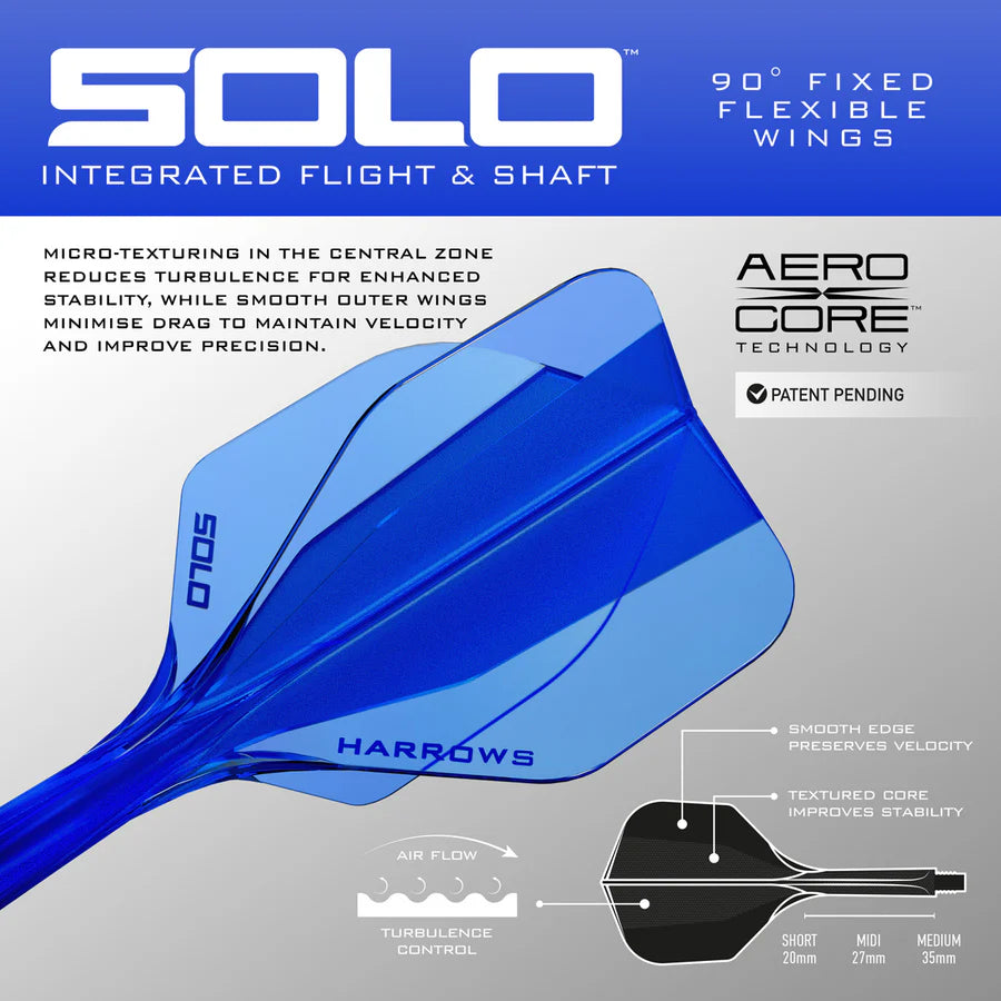 Harrows Solo No6 Blue