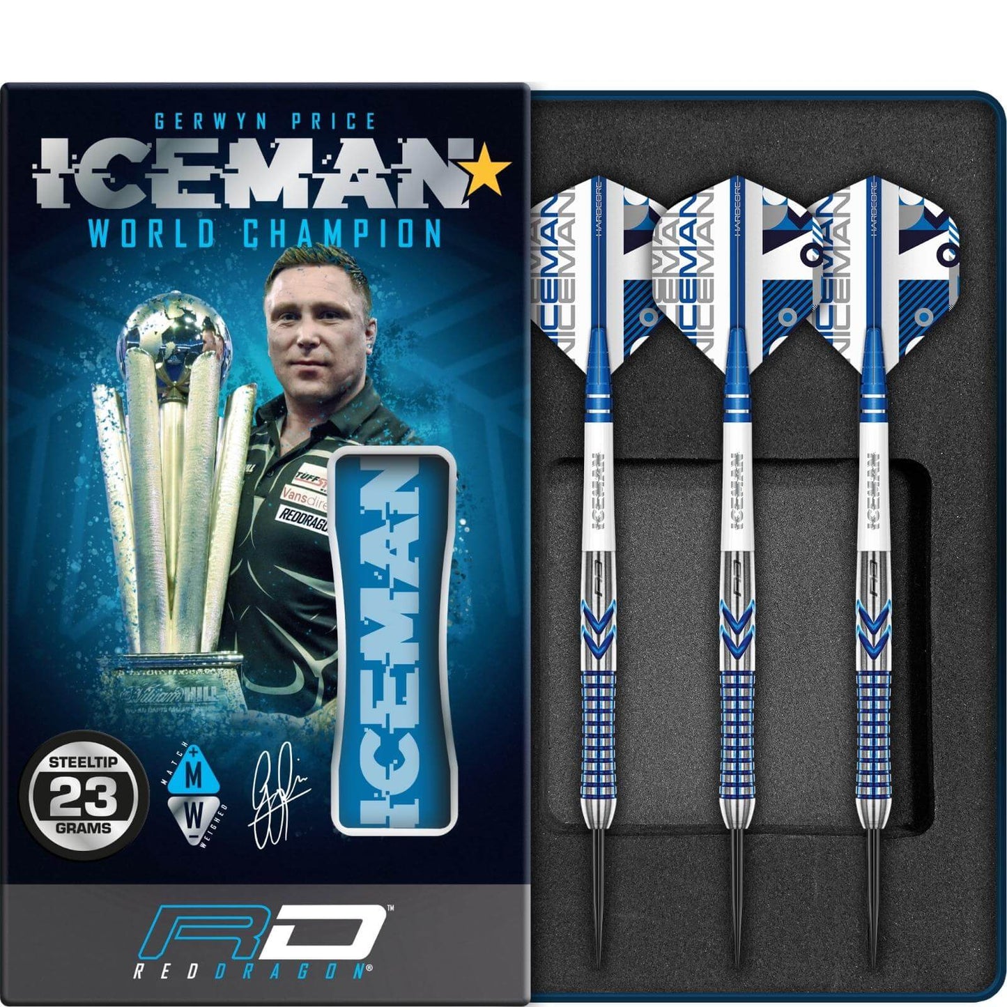 Gerwyn Price Iceman World Chapmpion 90% NOTAÐAR